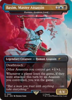 Ramses, Assassin Lord - Basim, Master Assassin Secret Lair Drop - Assassin's Creed Art